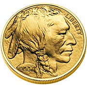 New American Buffalo 24-Karat Gold Coin obverse and reverse images.