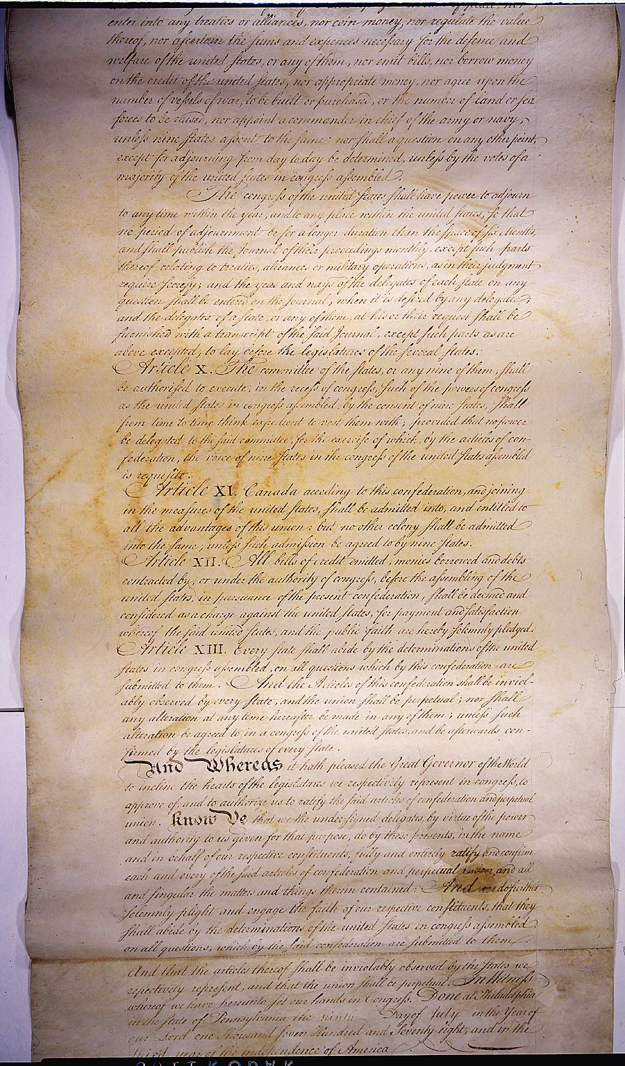 Articles of Confederation (Page 3)