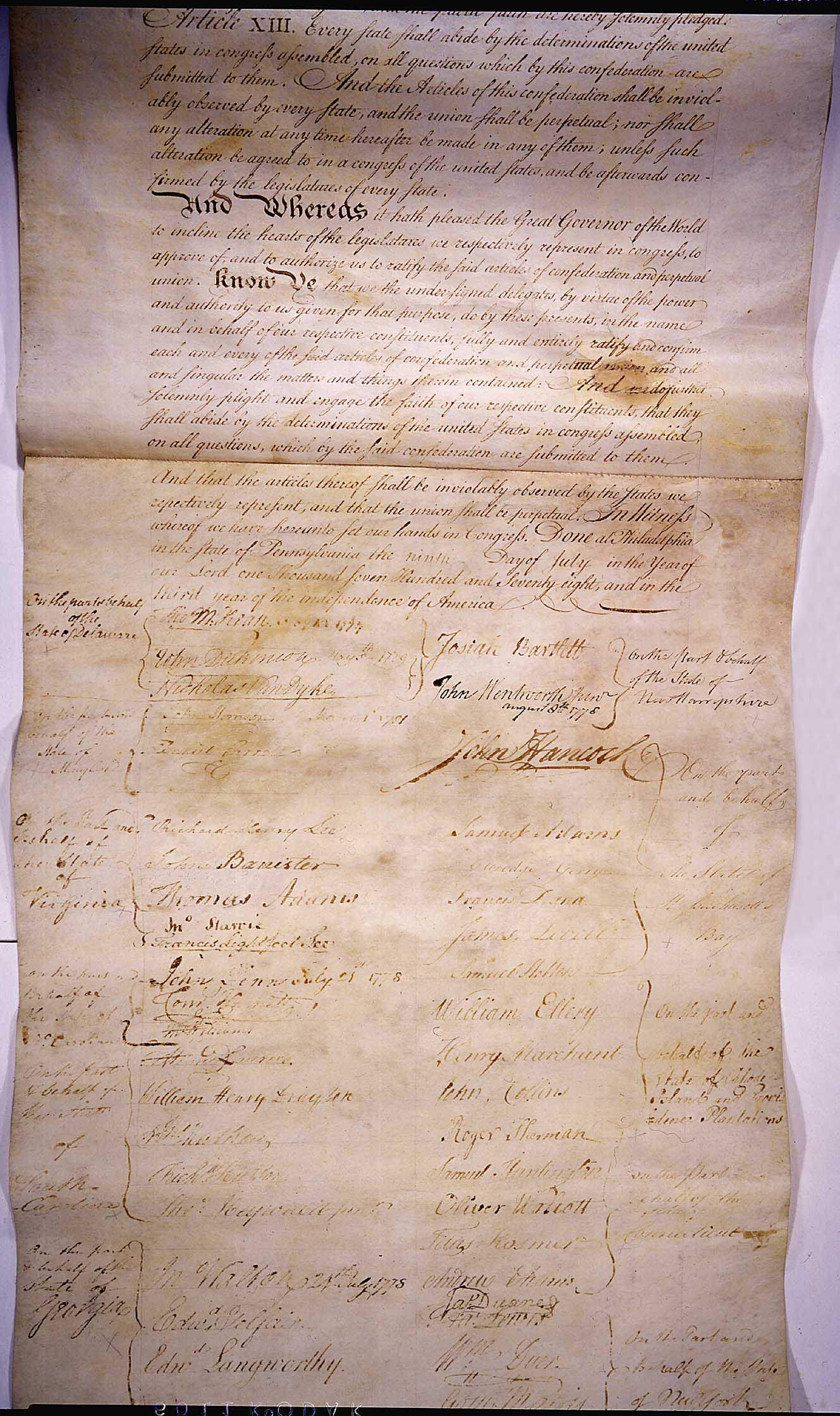 Articles of Confederation (Page 4)