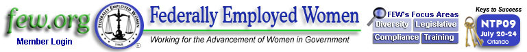 Logo for Federally Employed Women