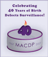 Celebrating 40 Years of Birth Defects Surveillance!