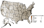 Hypersensitivity pneumonitis: Age-adjusted death rates by county, U.S. residents age 15 and over, 1985–1994
