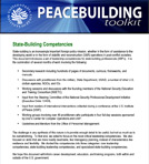 State Building Competencies
