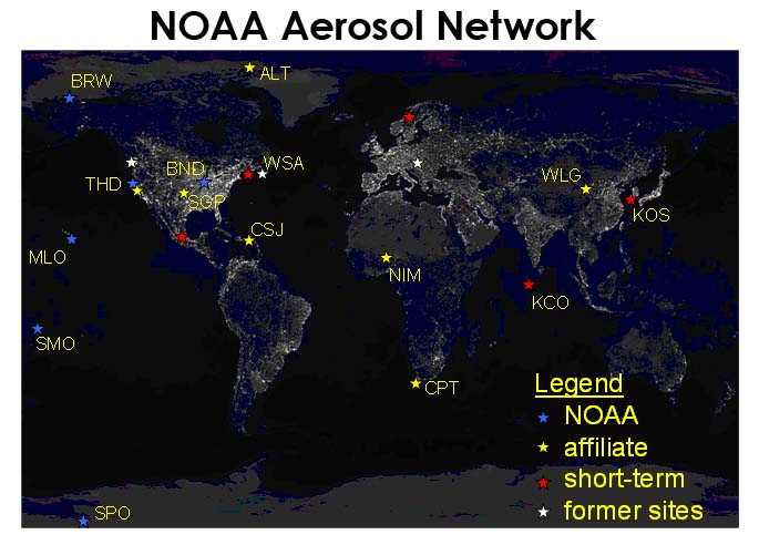 NOAA Aerosol Monitoring Network