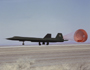 SR-71 Landing with Drag Chute