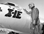 Pilot Joe Walker with the X-1E 