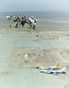 Lunar Landing Research Vehicle in Flight