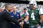 FAVRE MEETS CAMPA - Click for high resolution Photo