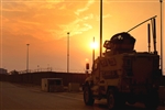 BASRA SUNSET - Click for high resolution Photo