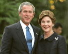 President Bush and 1st Lady