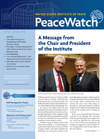 December 2008 Cover of Peace Watch