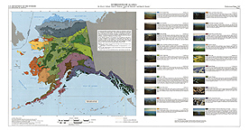 Thumbnail of Ecoregions of Alaska Map and link to larger PDF image