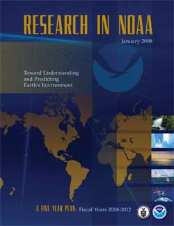Cover of NOAA Research 5 Year Plan