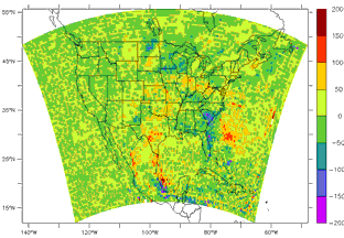 Precipitation prediction.