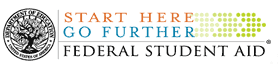 U.S. Department of Education and Federal Student Aid logo (Start Here. Go Further.)