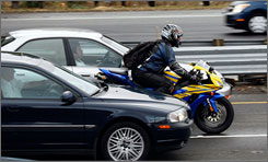 In May, South Carolina became the seventh state to give motorcyclists license to proceed with caution after stopping when the device that causes the light to change from red to green doesn't activate.