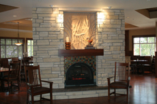 Restaurant Fireplace