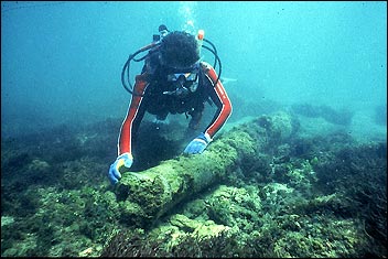 [Photo] The Urca de Lima Underwater Archeological Preserve today.