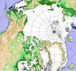 Arctic Map.