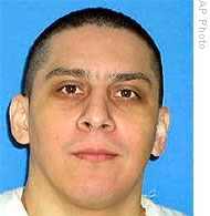 05 August 2008 Photo released by the Texas Department of Criminal Justice of executed Mexican inmate Jose Medellin 