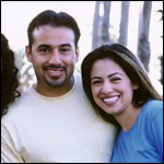 Latino couple
