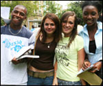 Photo: A group of students