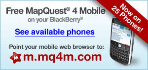 Get MapQuest 4 Mobile Free!