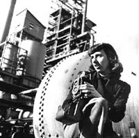 Esther Bubley at Bayway Oil Refinery