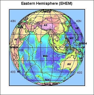 Map of Atlas area: ehem, regions