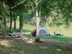 South Outlet Channel Campsite