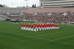 "Commandant's Own" Drum & Bugle Corps at the Rose Bowl on March 2008