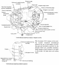 cross-sectional illustration of the docking module