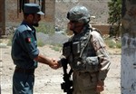 AFGHAN POLICE CHIEF - Click for high resolution Photo