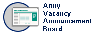 Army Vacancy Announcement Board