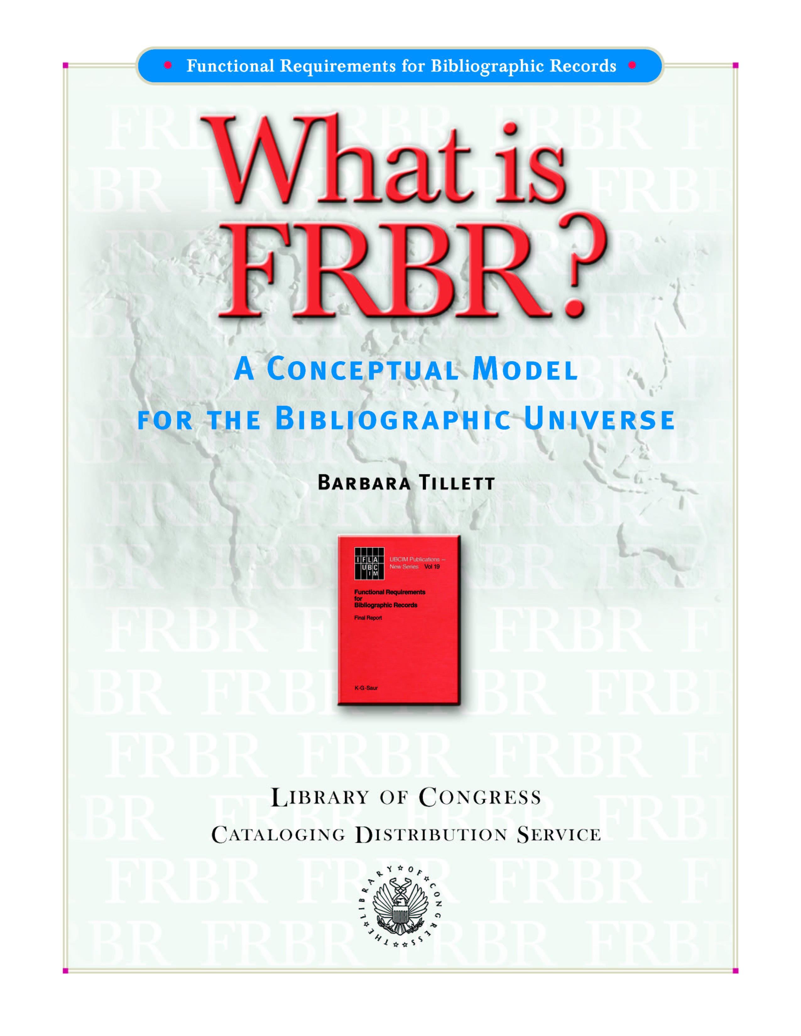 What is FRBR?