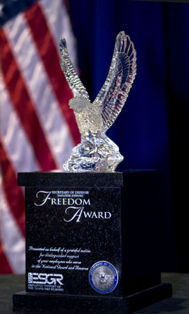 2009 Secretary of Defense Employer Support Freedom Award
