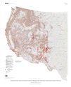 (Thumbnail) Map Showing Inventory and Regional Susceptibility for Holocene Debris Flows and Related Fast Moving Landslides in the United States
