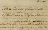 Inaugural Address, April 30, 1789