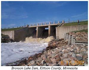 Photo of a dam.