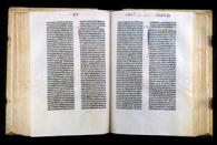 Gutenberg Bible at The Library of Congress