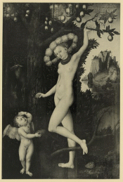 Photo of “Cupid Complaining to Venus,” by Lucas Cranach the Elder