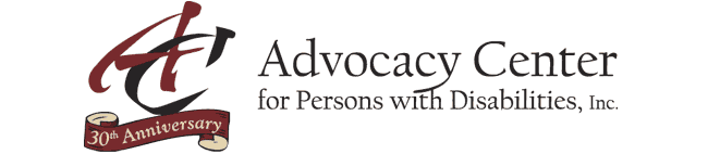 Logo image of the Advocacy Center for Persons with Disabilities, Inc., Florida's Protection and Advocacy Programs for Persons with Disabilities