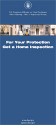 Cover of the publication 'For Your Protection Get a Home Inspection'