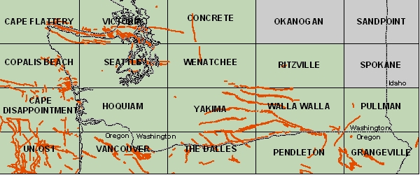 Washington quadrangles