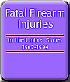 picture of cover for fatal firearm injuries, 1962-1994