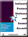 picture of cover for intimate partner violence and sexual assault