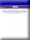 image of cover for First Reports Evaluating the Effectiveness of Strategies