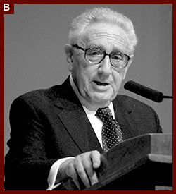 Henry Alfred Kissinger. Photo by Vivian Ronay. 2001