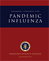 Report cover for the National Stategy for Pandemic Influenza.
