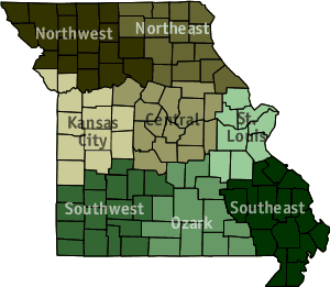 Regional map